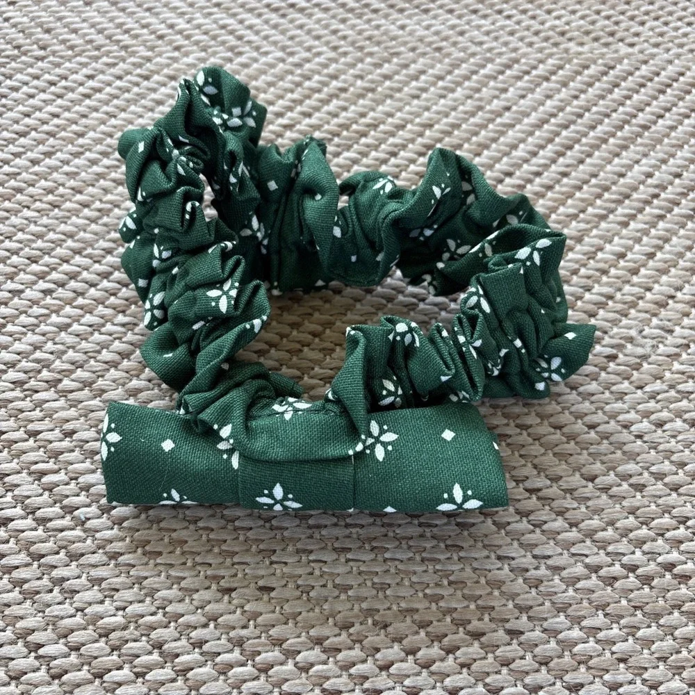 Longaberger Basket Garter In Small Original Green Heritage Pattern #226324